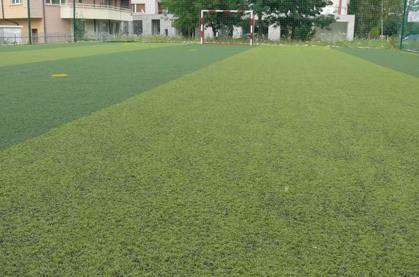 futsal field in Bulgaria Art turf was installed in futsal club in Bulgaria 